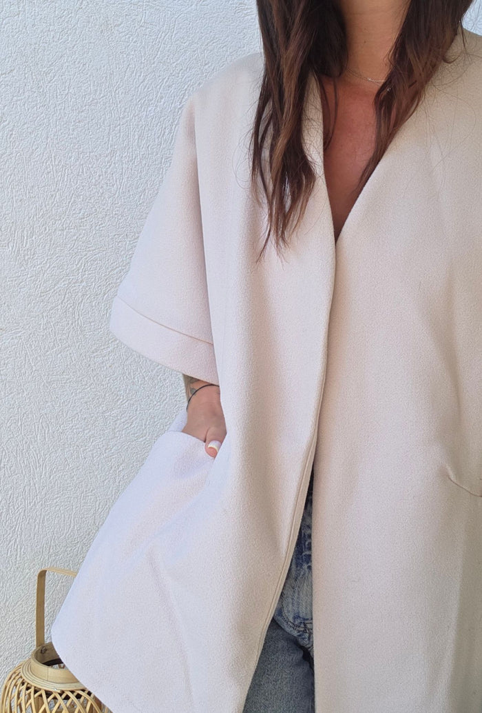 Manteau FOLLIES - sable