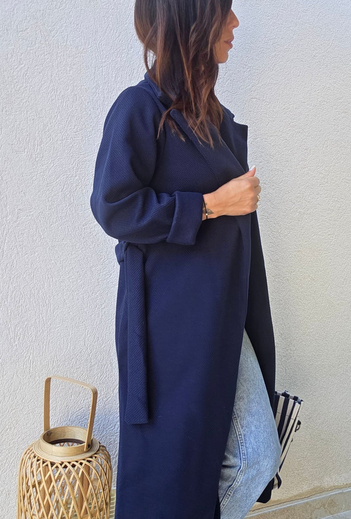 Manteau AMELIE Bleu Marine
