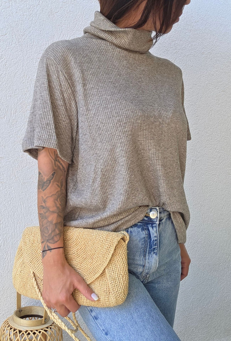 Pull KARINE taupe