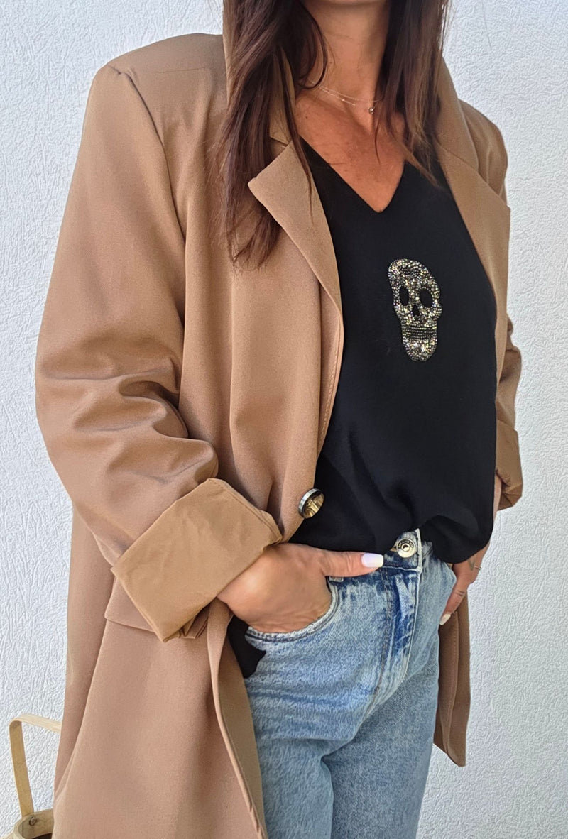 Pull léger MÉLANIE Noir