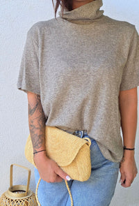 Pull KARINE taupe