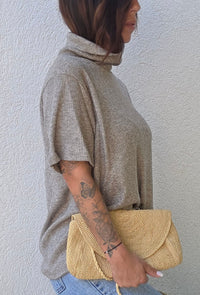 Pull KARINE taupe