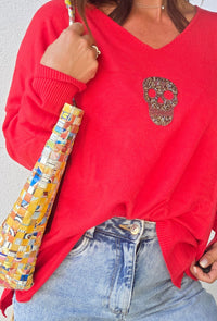 Pull léger MÉLANIE Rouge