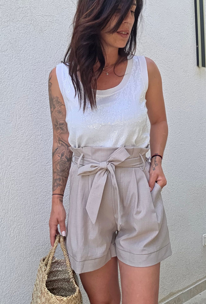 Short MANON beige