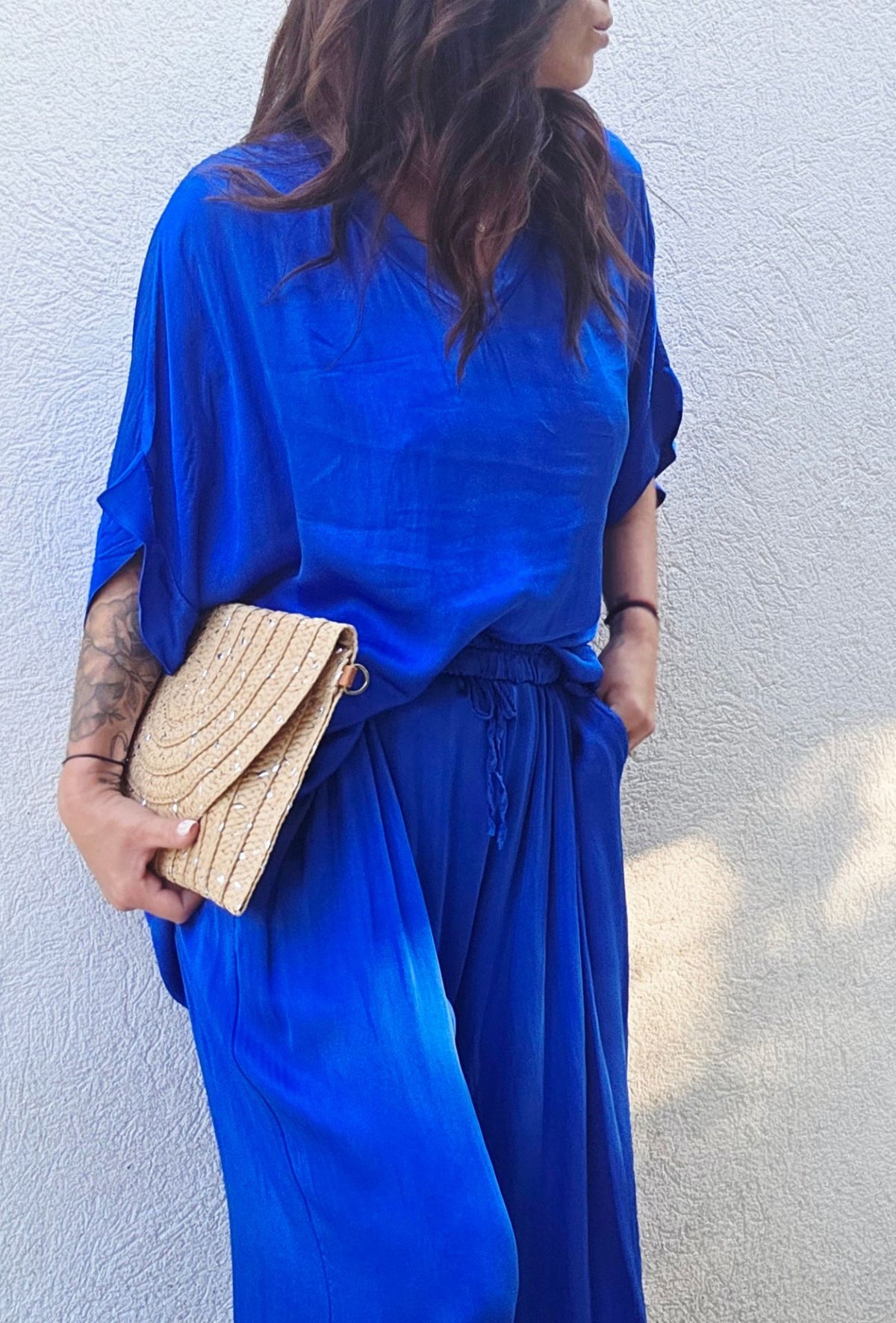 Blouse TONY – Bleu roi
