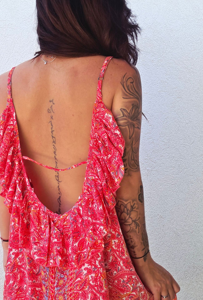 Robe VANESS – rouge