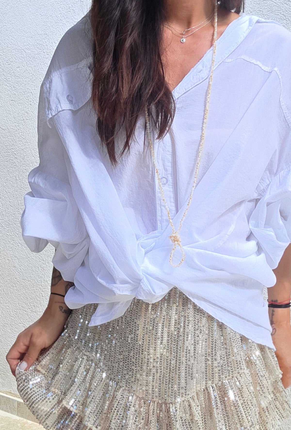 Jupe short sequins MARIA 
