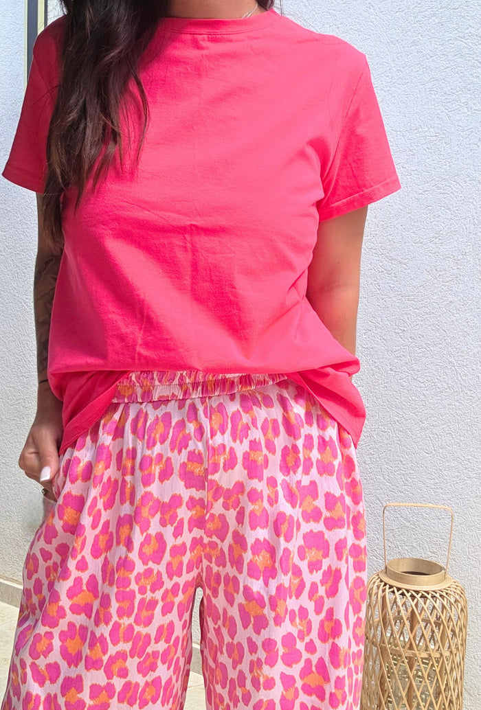 Tee-shirt LILI Rose fuchsia