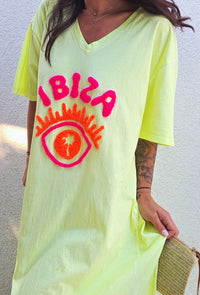 Robe IBIZA jaune