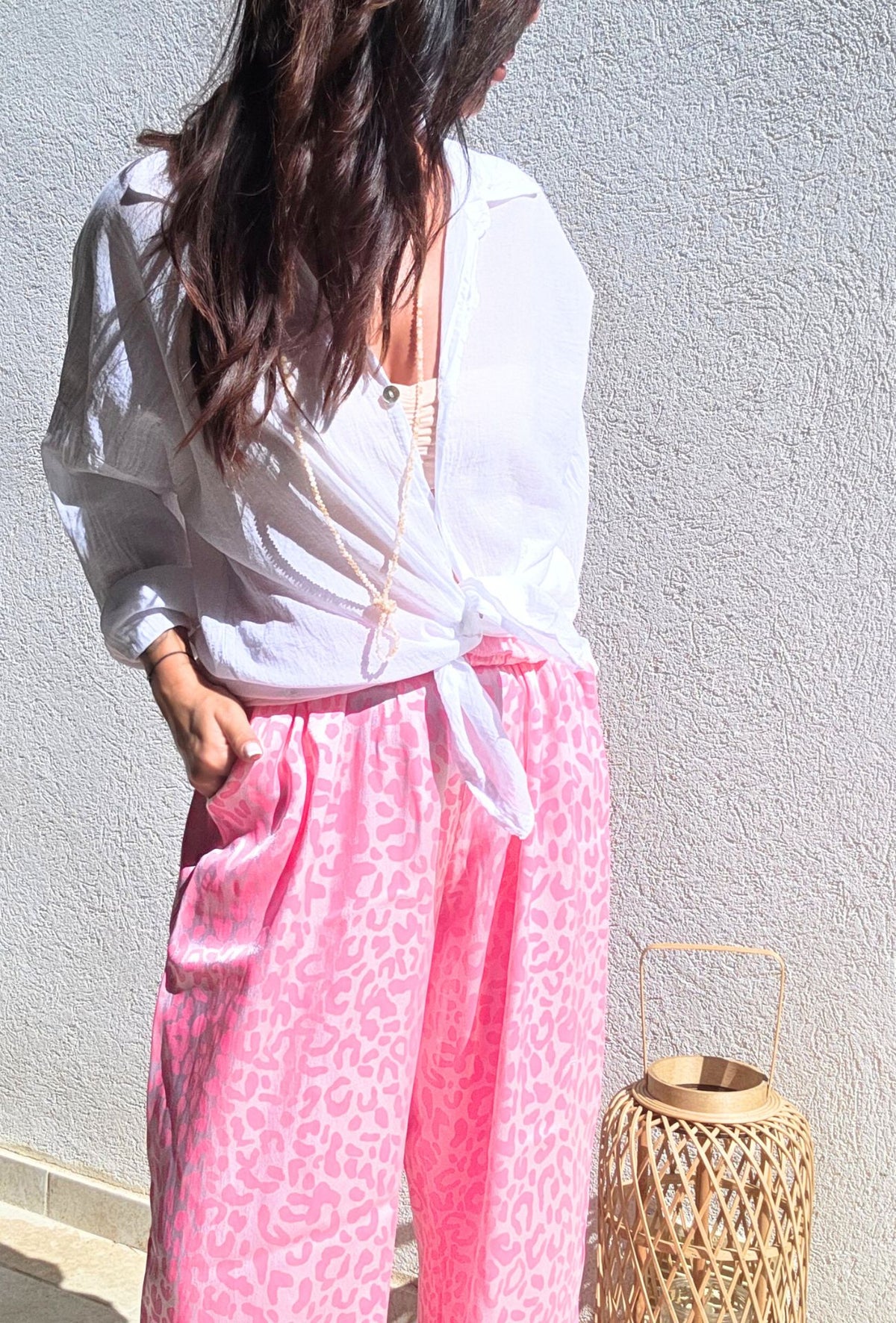 Pantalon ROXANE rose
