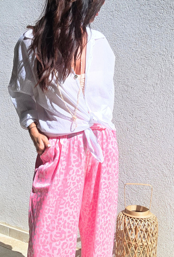 Pantalon ROXANE rose