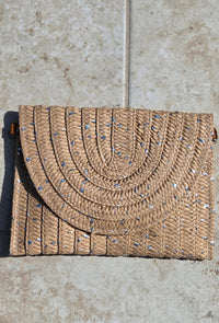 Sac Sacha beige argenté