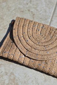 Sac Sacha beige argenté