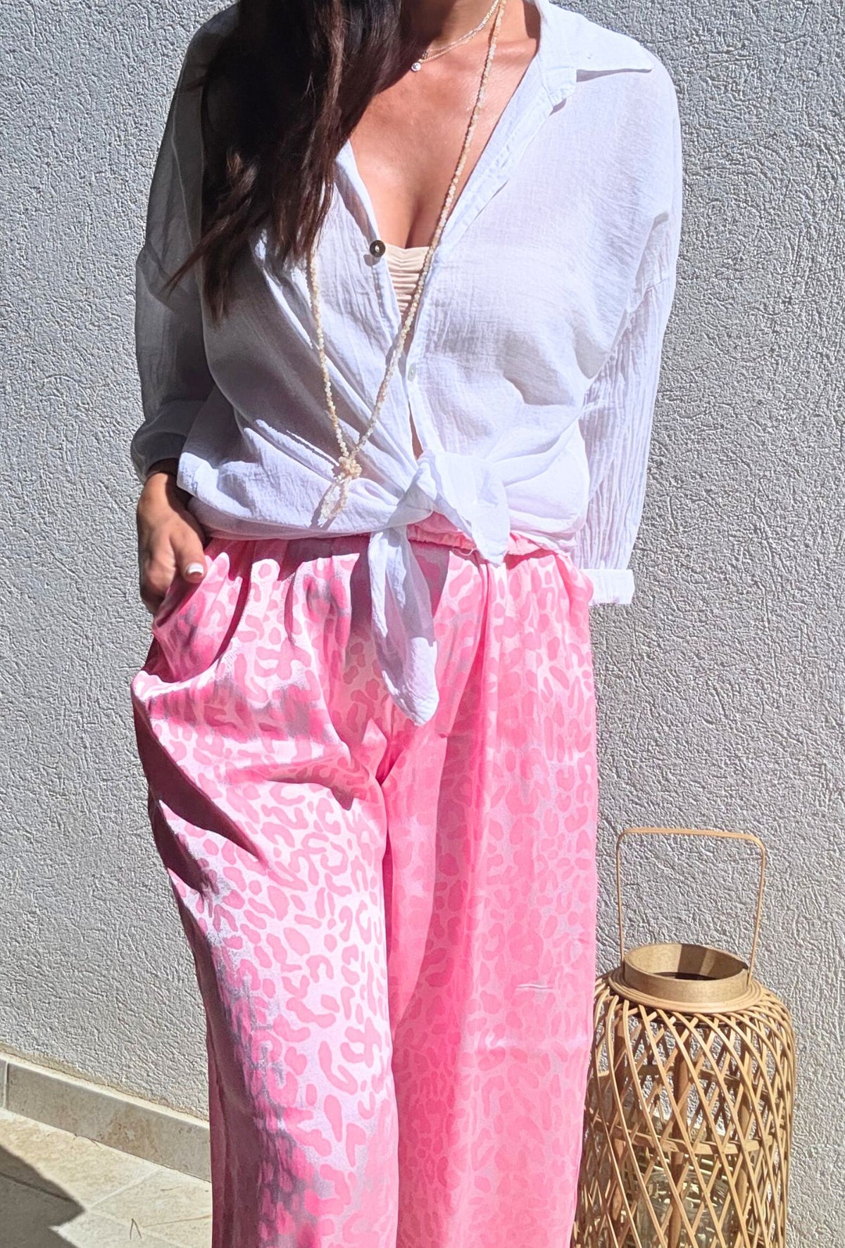 Pantalon ROXANE rose