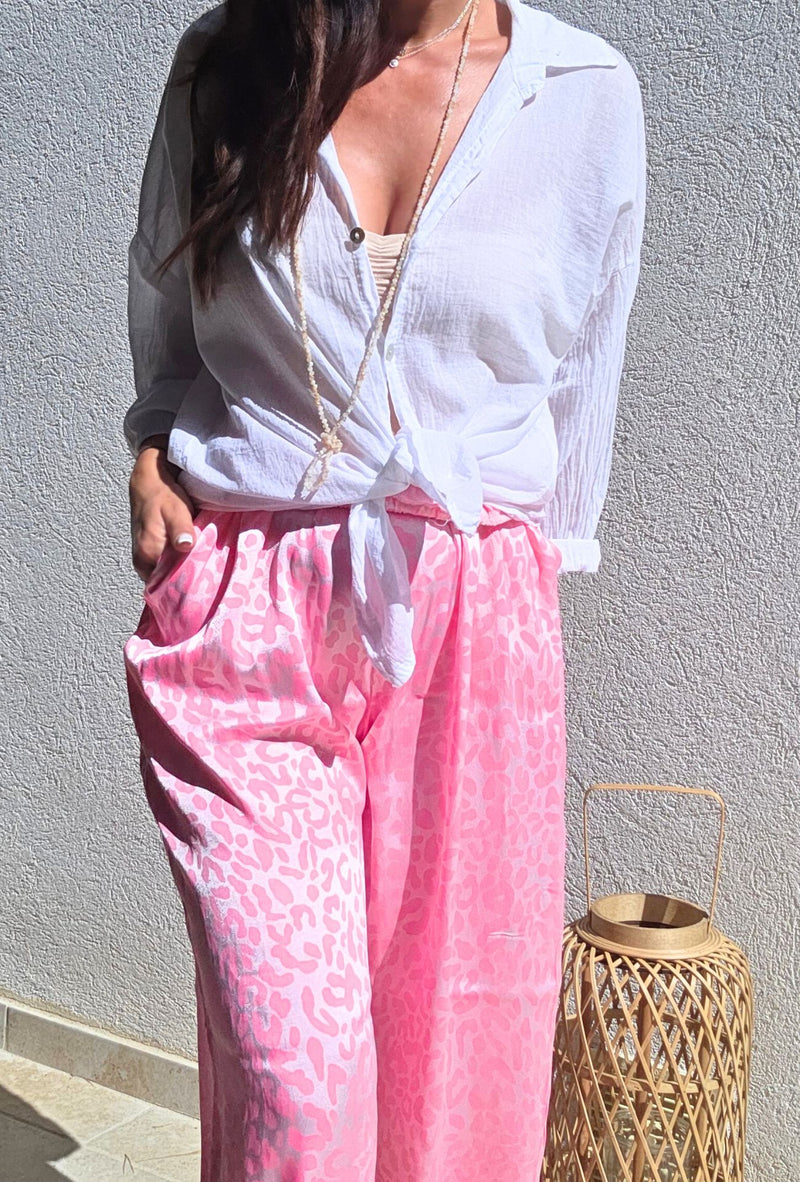 Pantalon ROXANE rose