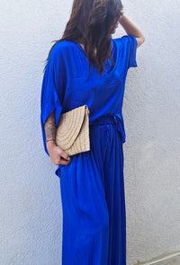 Blouse TONY – Bleu roi