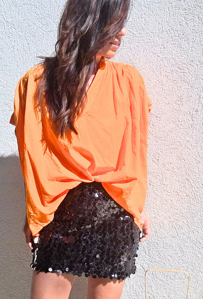 Jupe sequins MAYA noir