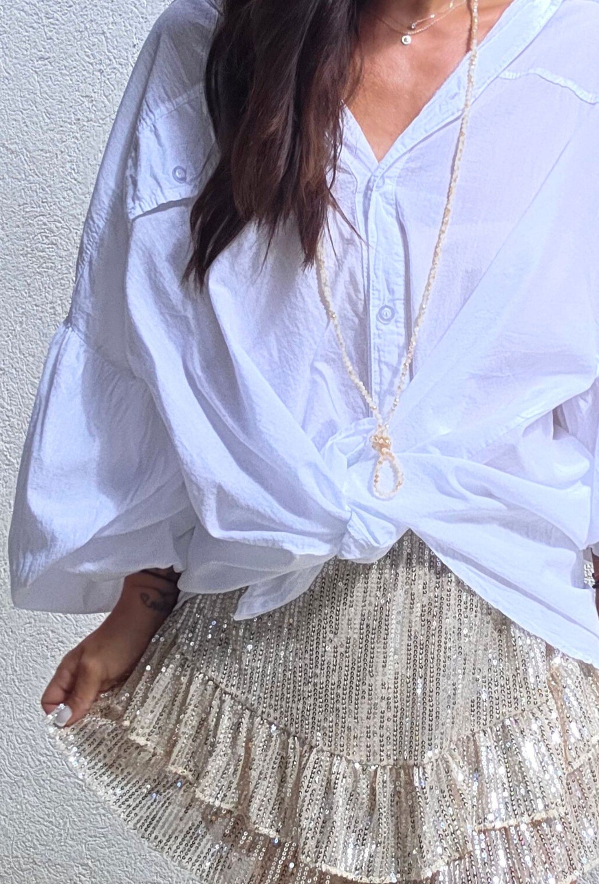 Jupe short sequins MARIA 