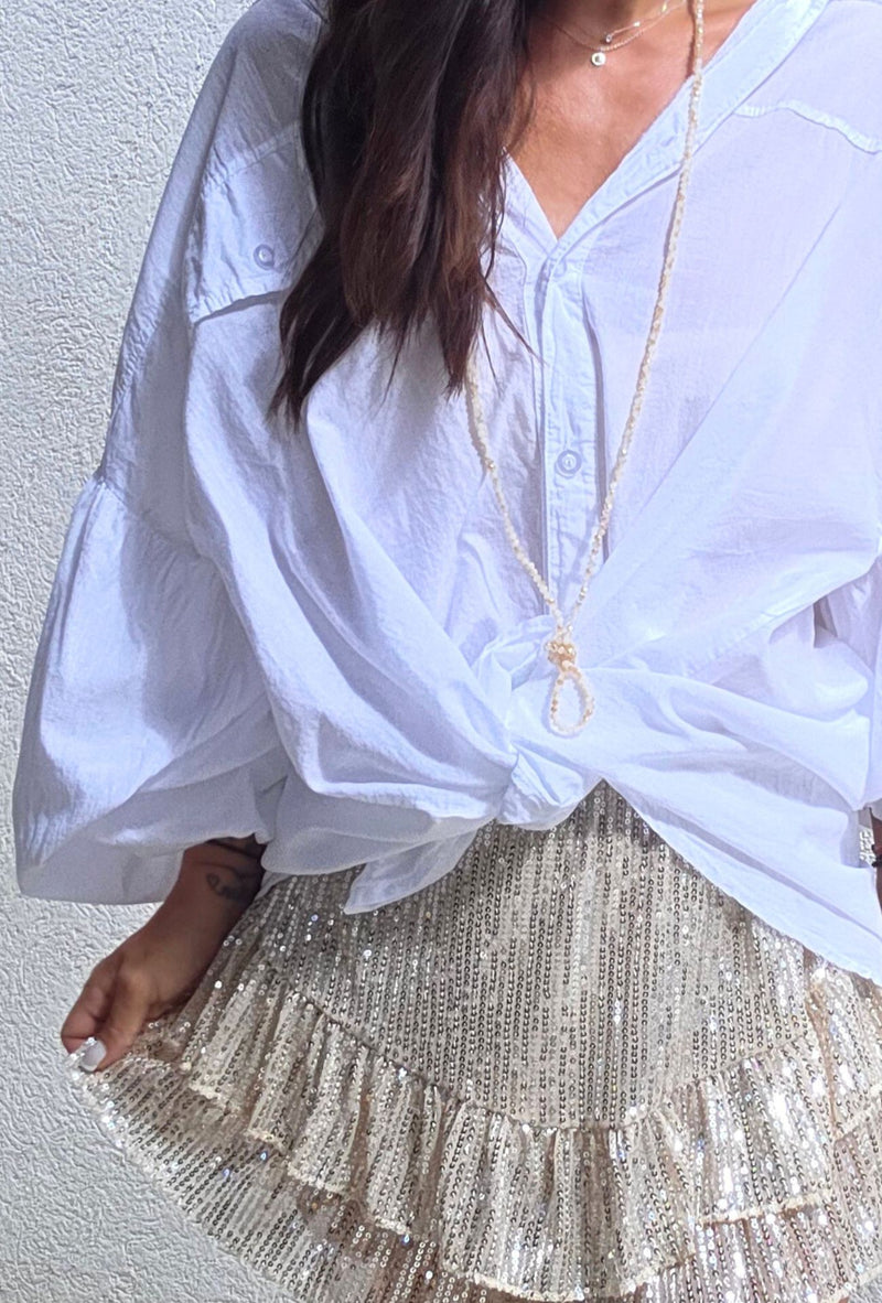 Jupe short sequins MARIA 