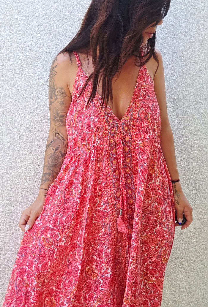 Robe VANESS – rouge