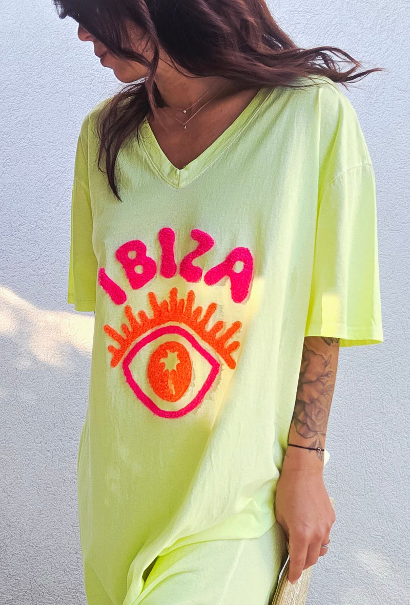 Robe IBIZA jaune