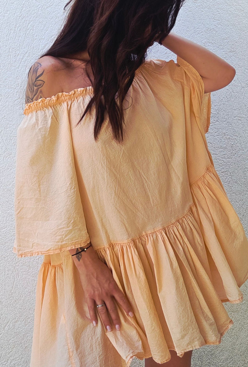 Tunique robe PAOLA – Corail