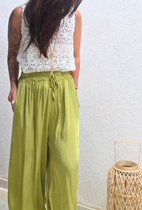 Pantalon TONY vert Olive
