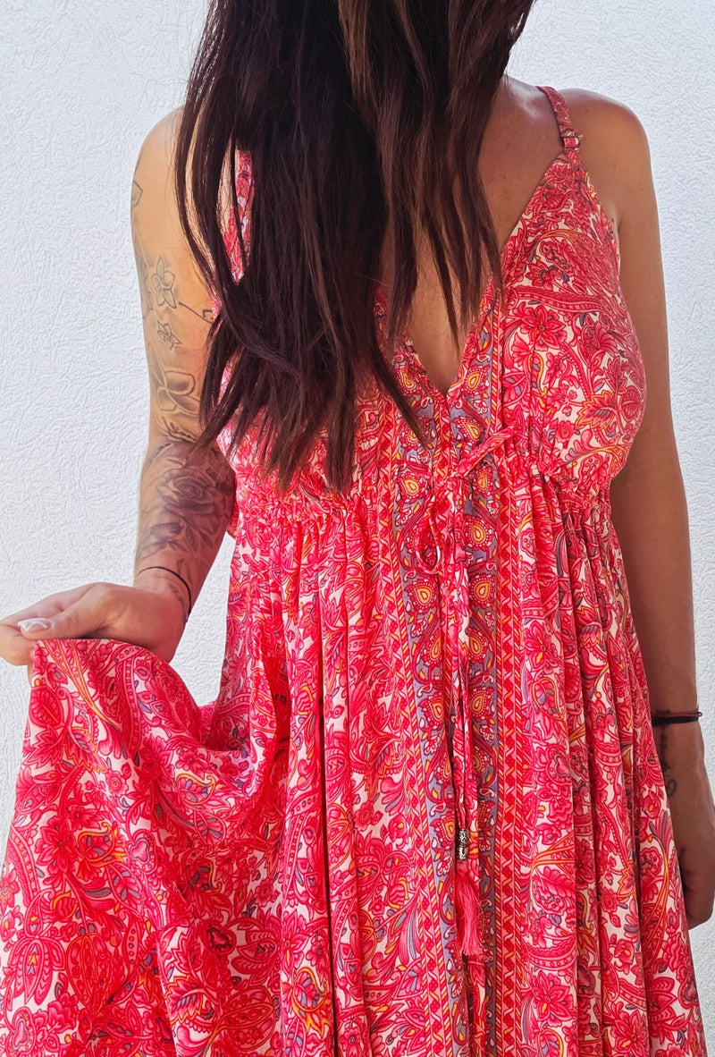 Robe VANESS – rouge