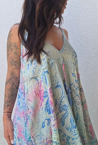 Robe VANESS – Bleu rose