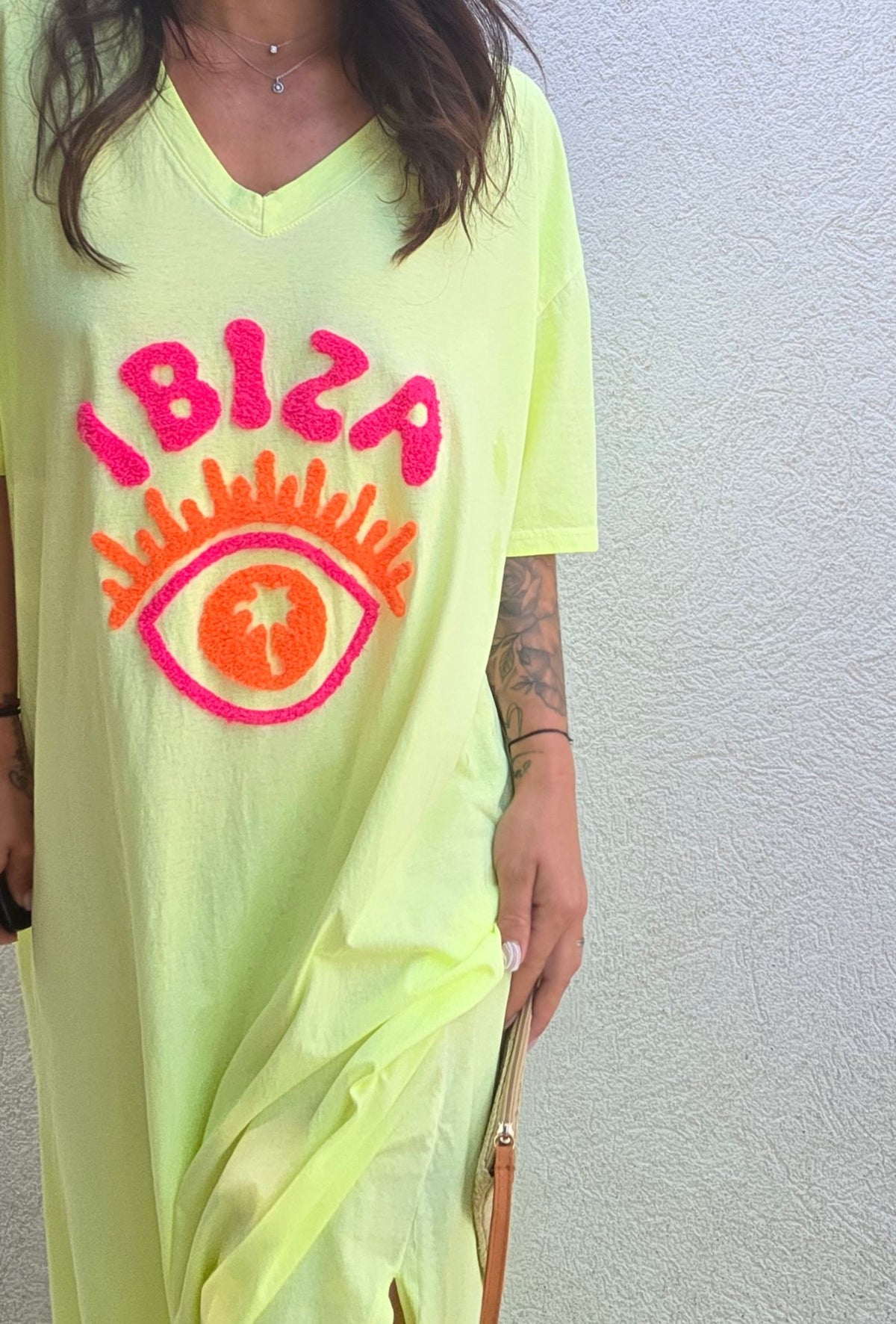 Robe IBIZA jaune