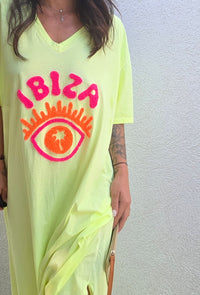 Robe IBIZA jaune