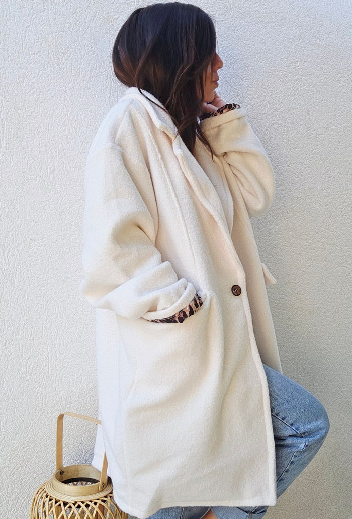Manteau FRANCESCA sable