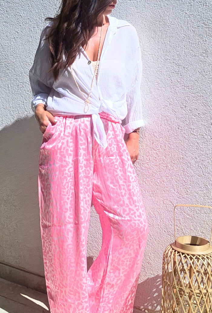 Pantalon ROXANE rose