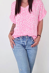Haut ROXANE rose
