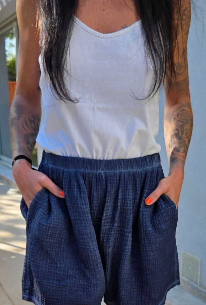 Short Chloé bleu