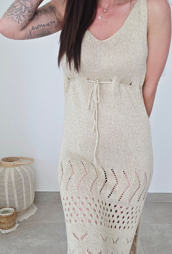 Robe GIULIA dorée