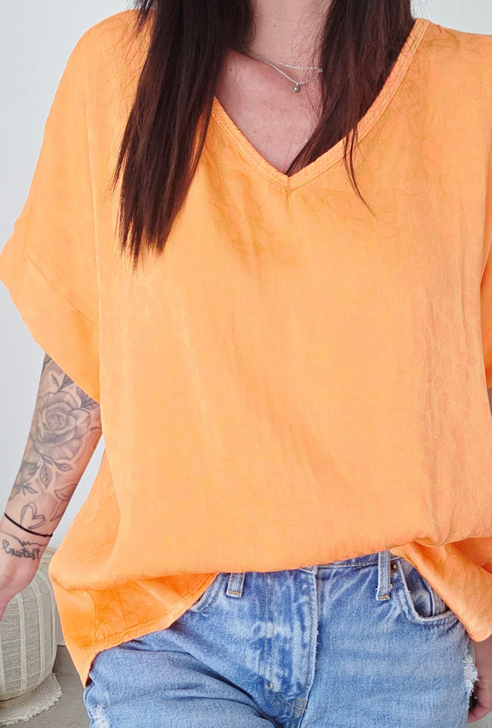 Haut ROXANE orange