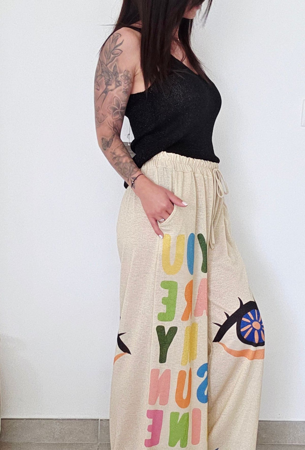 Pantalon IRINA doré