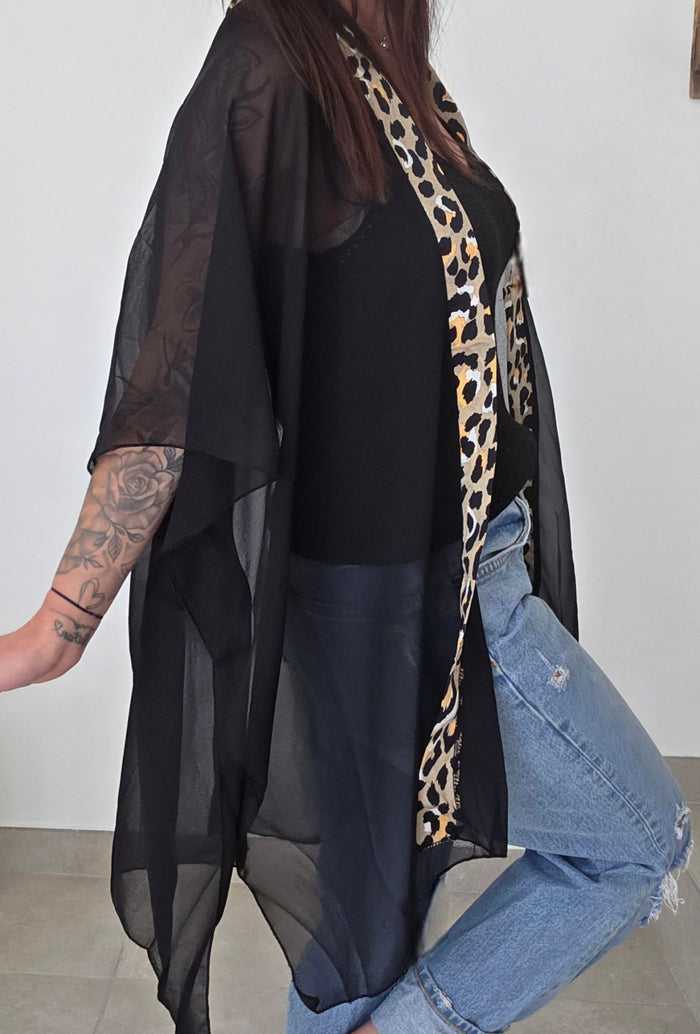Gilet voile LEON noir