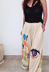 Pantalon IRINA doré