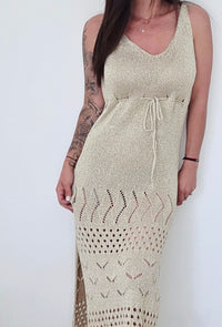 Robe GIULIA dorée