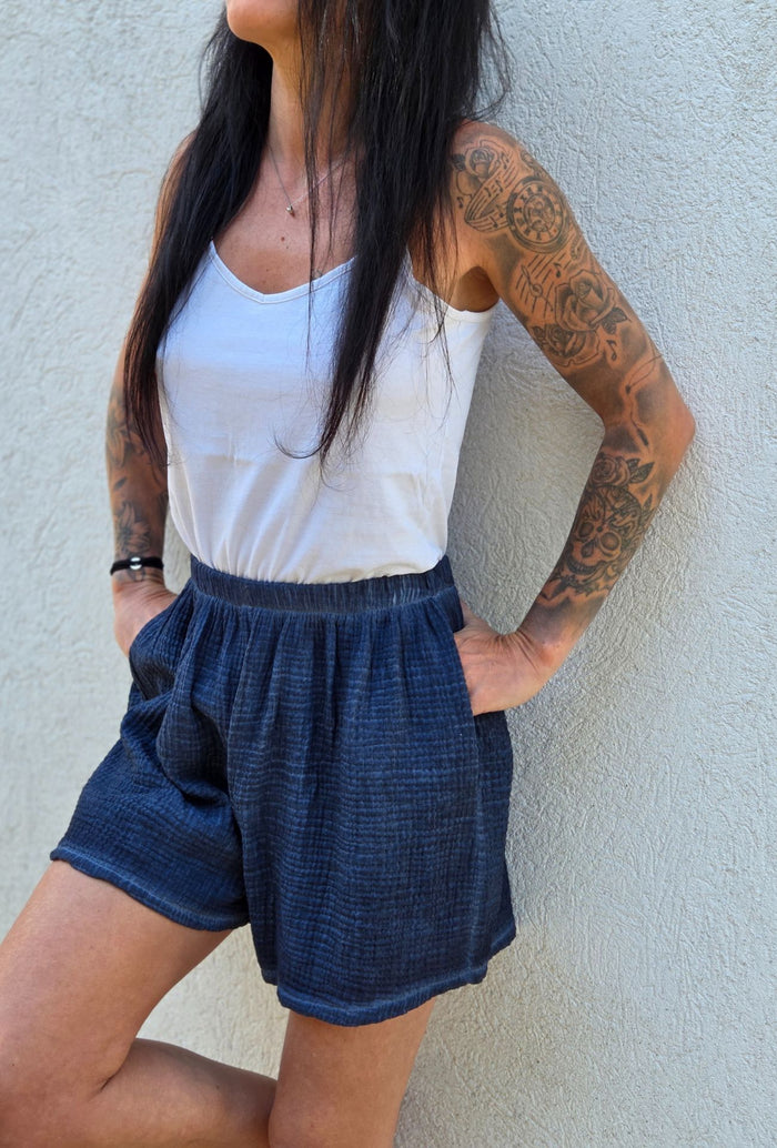 Short Chloé bleu