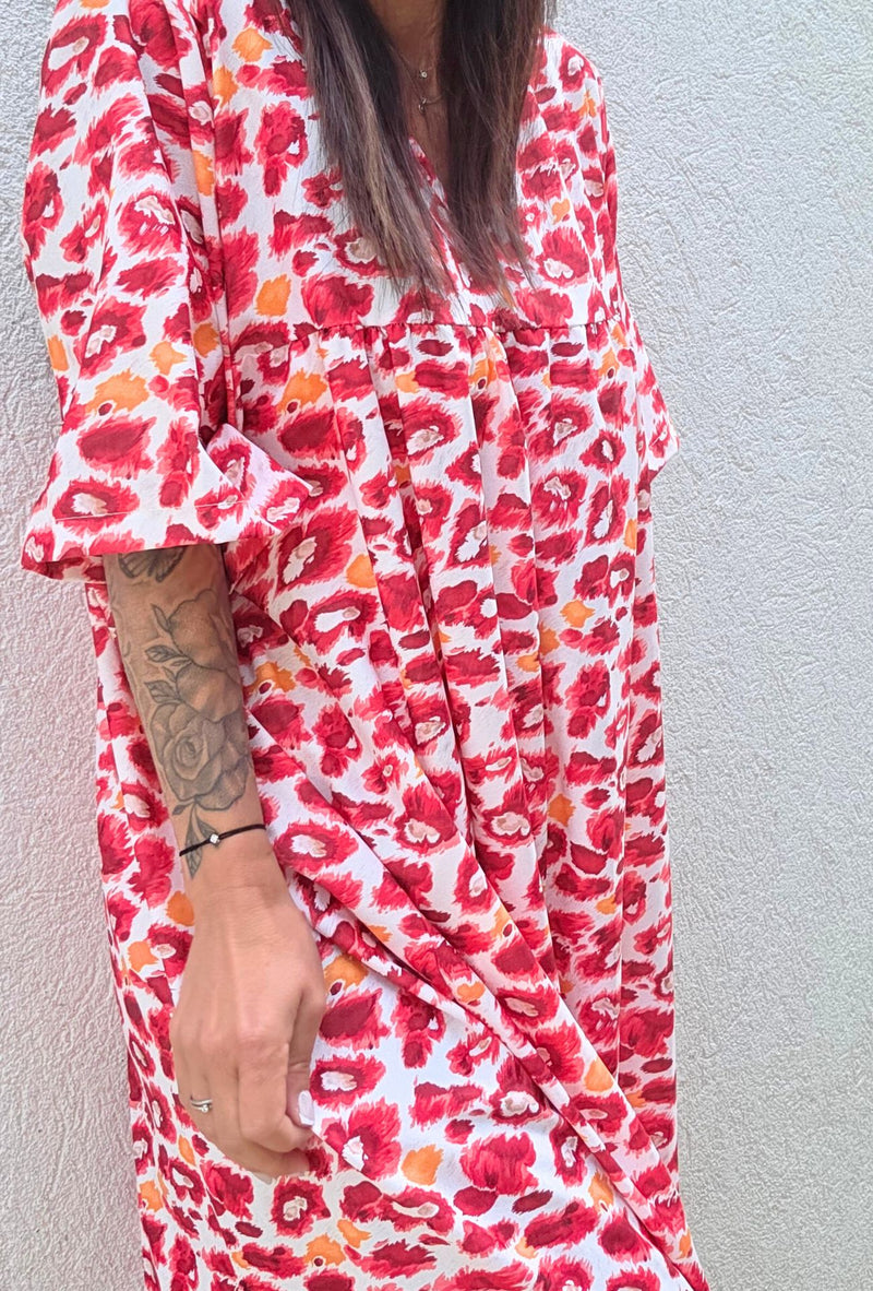 Robe LILOU rouge