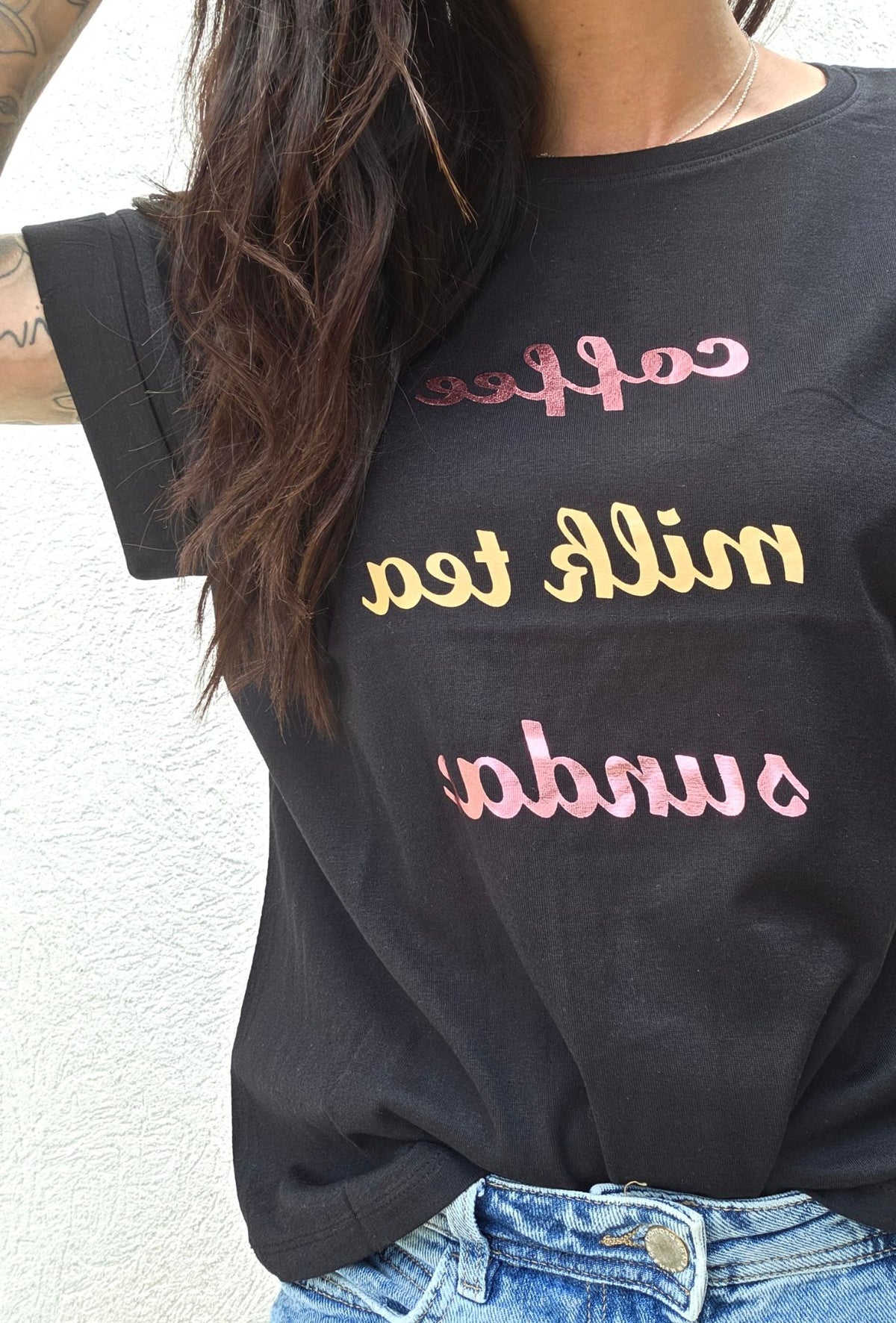 Tee shirt COFFEE noir