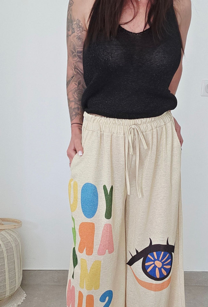 Pantalon IRINA doré