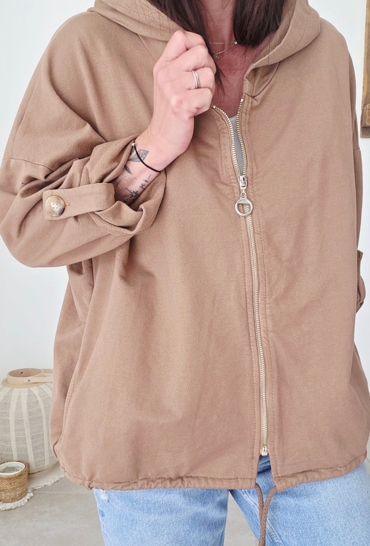 Sweat VINTAGE marron