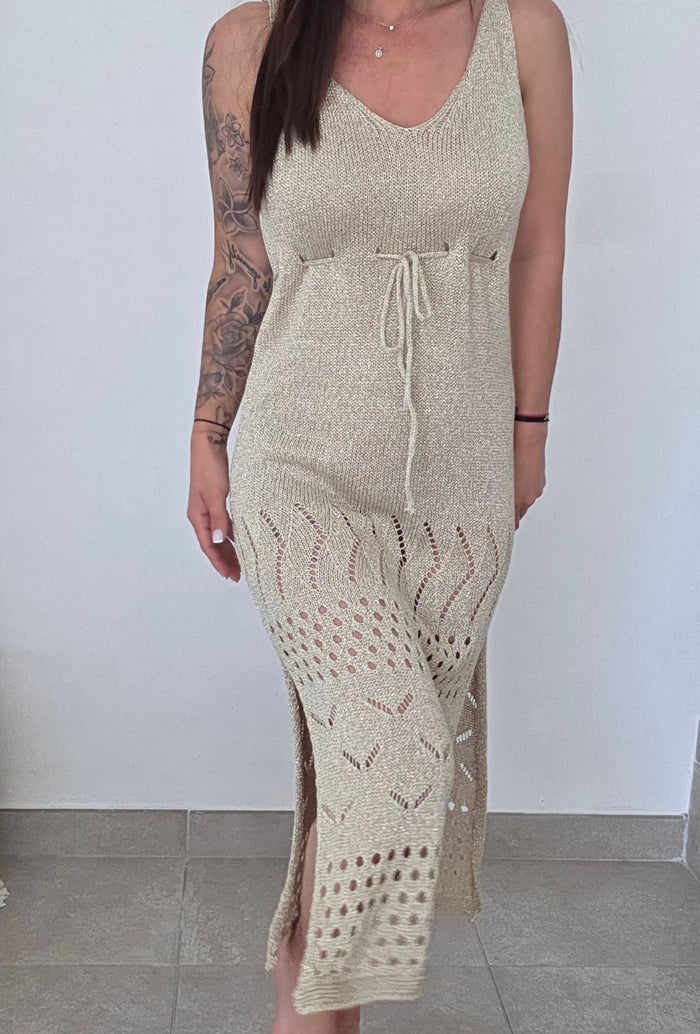 Robe GIULIA dorée