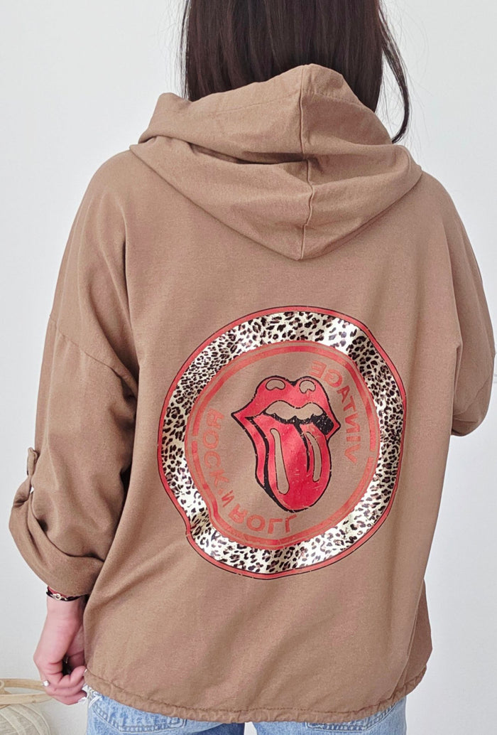 Sweat VINTAGE marron