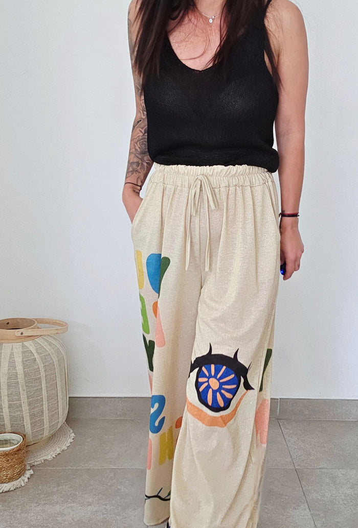 Pantalon IRINA doré