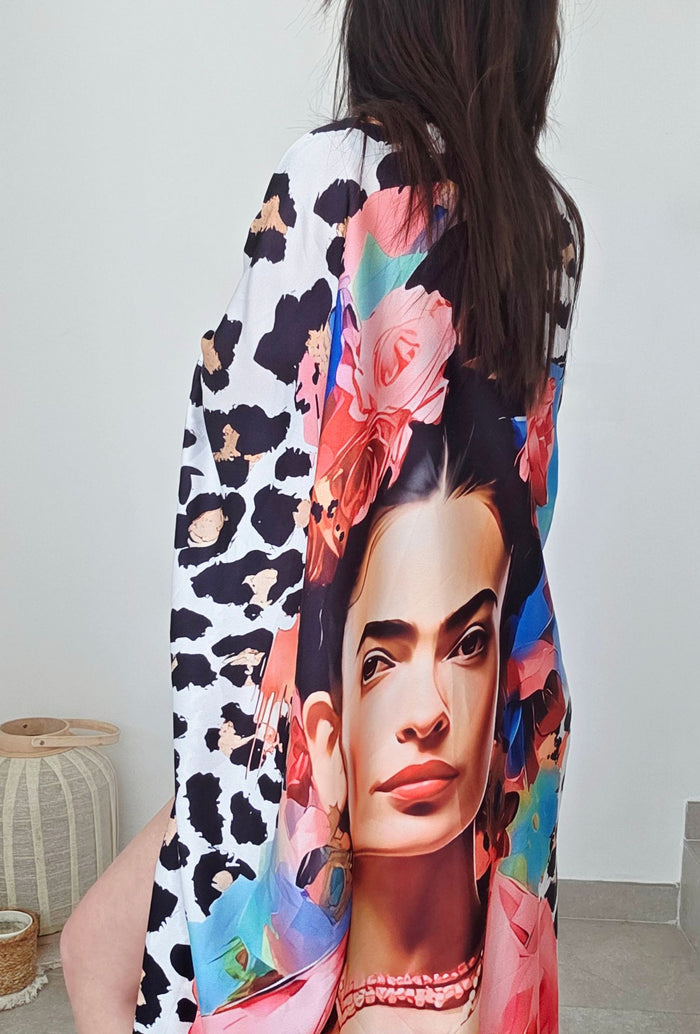 Kimono LOU Léopard